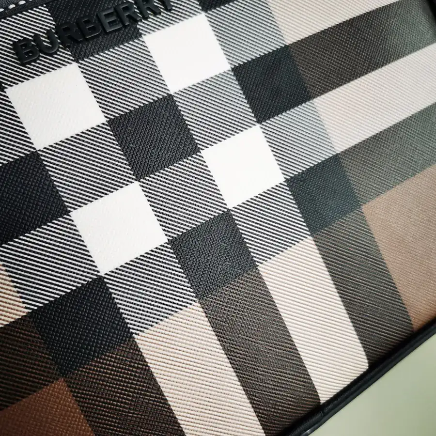 Burberry Grained Calfskin Mini Crossbody Bag