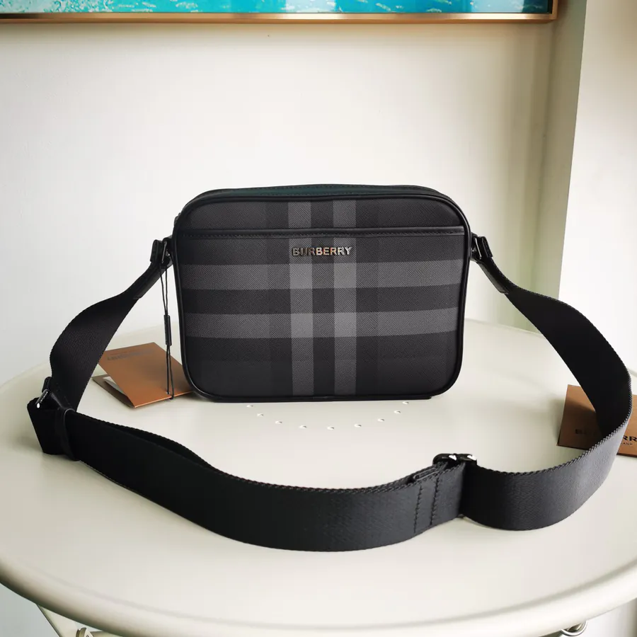 Burberry Stripe Mini Crossbody Bag