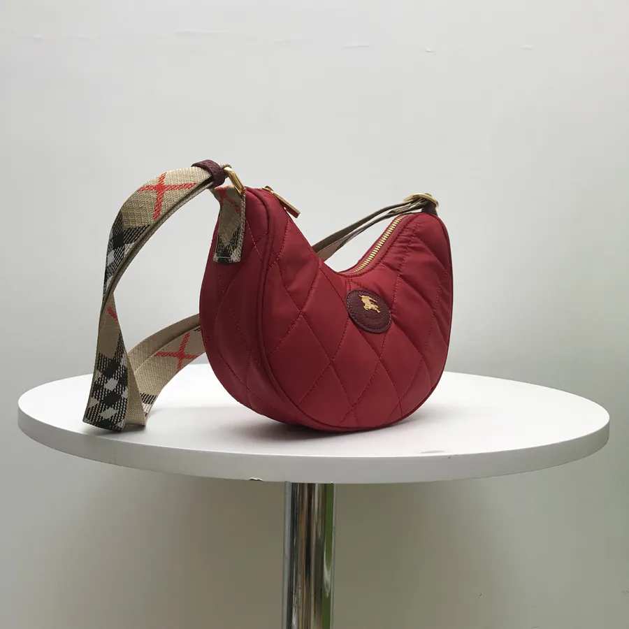 B House Top tier Luxury Crossbody Bag with Grained Calfskin