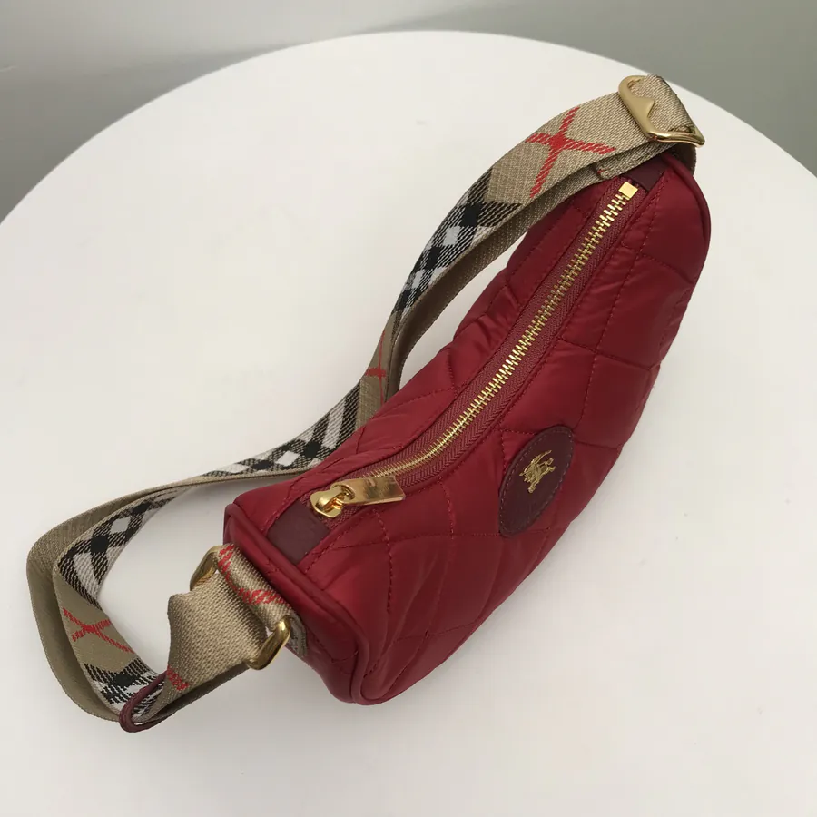 B House Top tier Luxury Crossbody Bag with Grained Calfskin