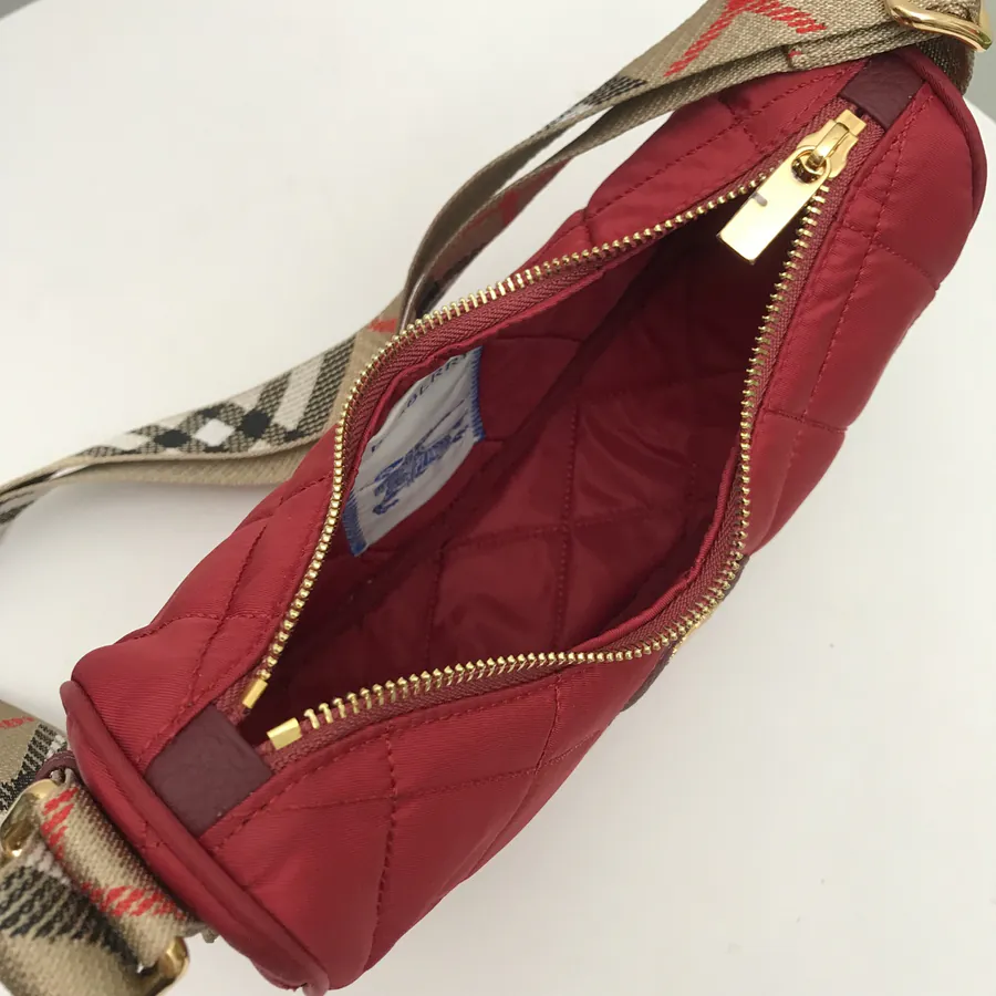 B House Top tier Luxury Crossbody Bag with Grained Calfskin