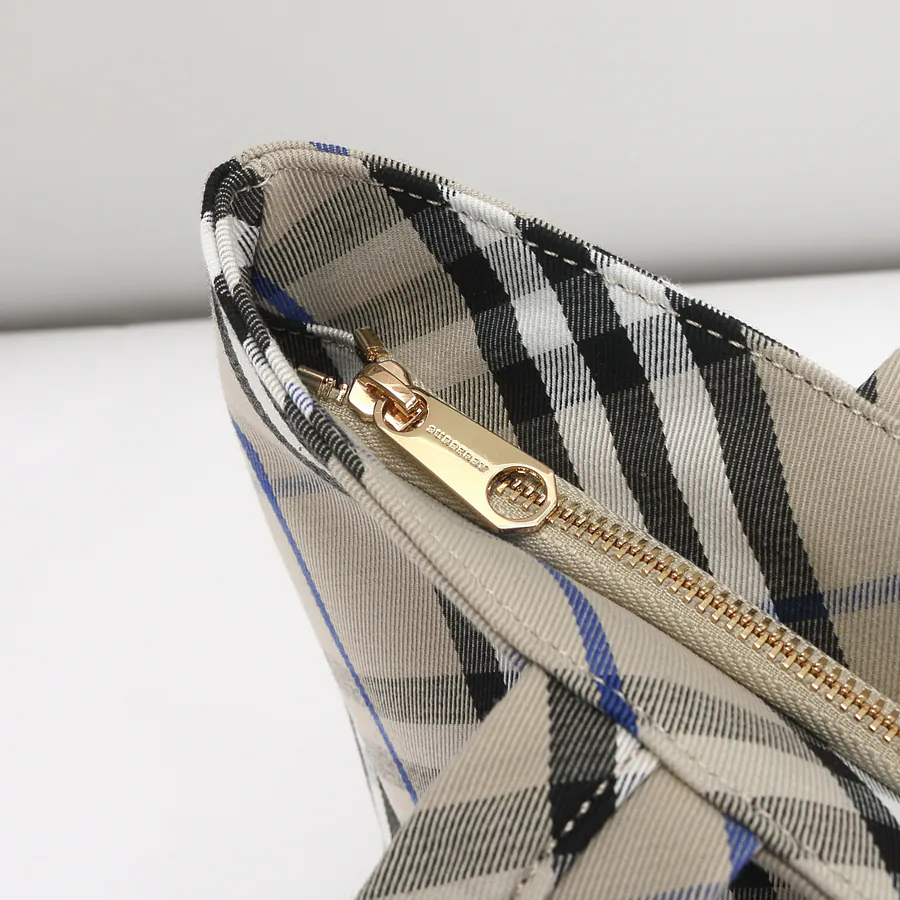 Burberry Classic Collection Tote Bag with Grained Calfskin