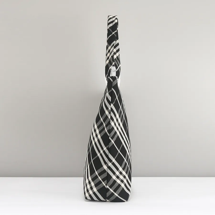 Burberry Classic Collection Tote Bag with Grained Calfskin