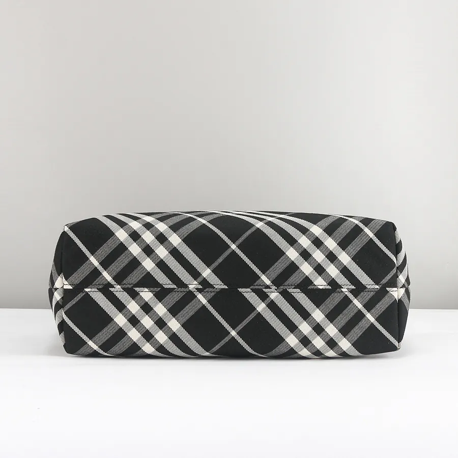 Burberry Classic Collection Tote Bag with Grained Calfskin