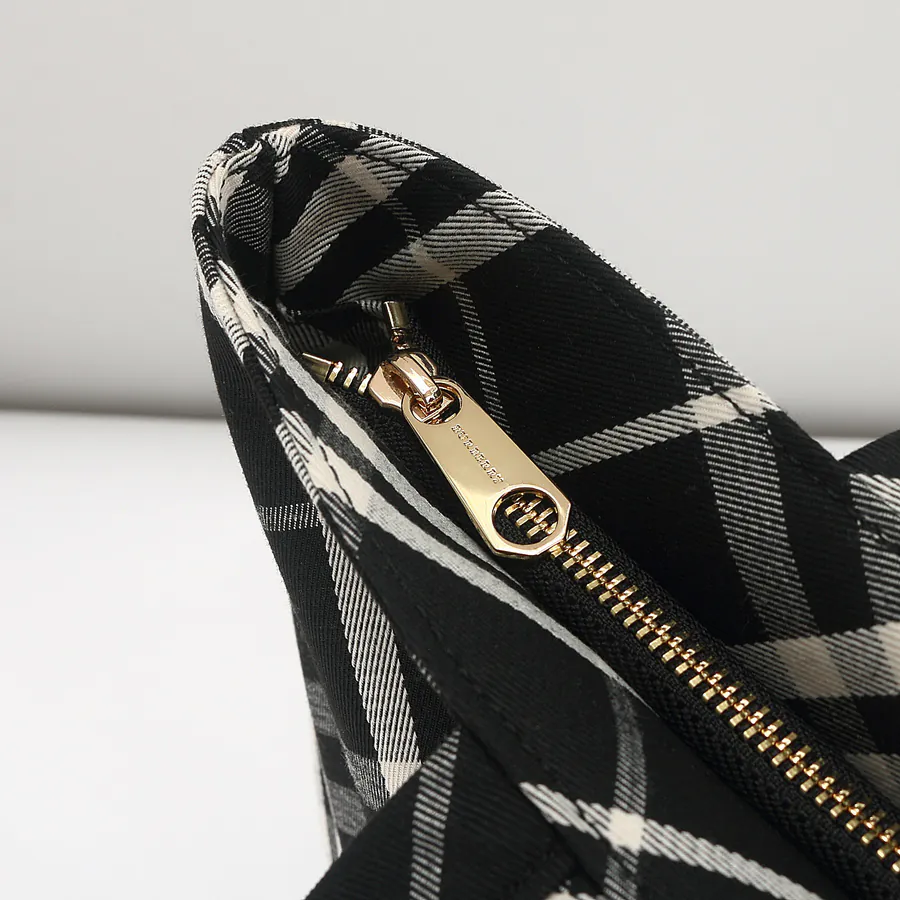 Burberry Classic Collection Tote Bag with Grained Calfskin