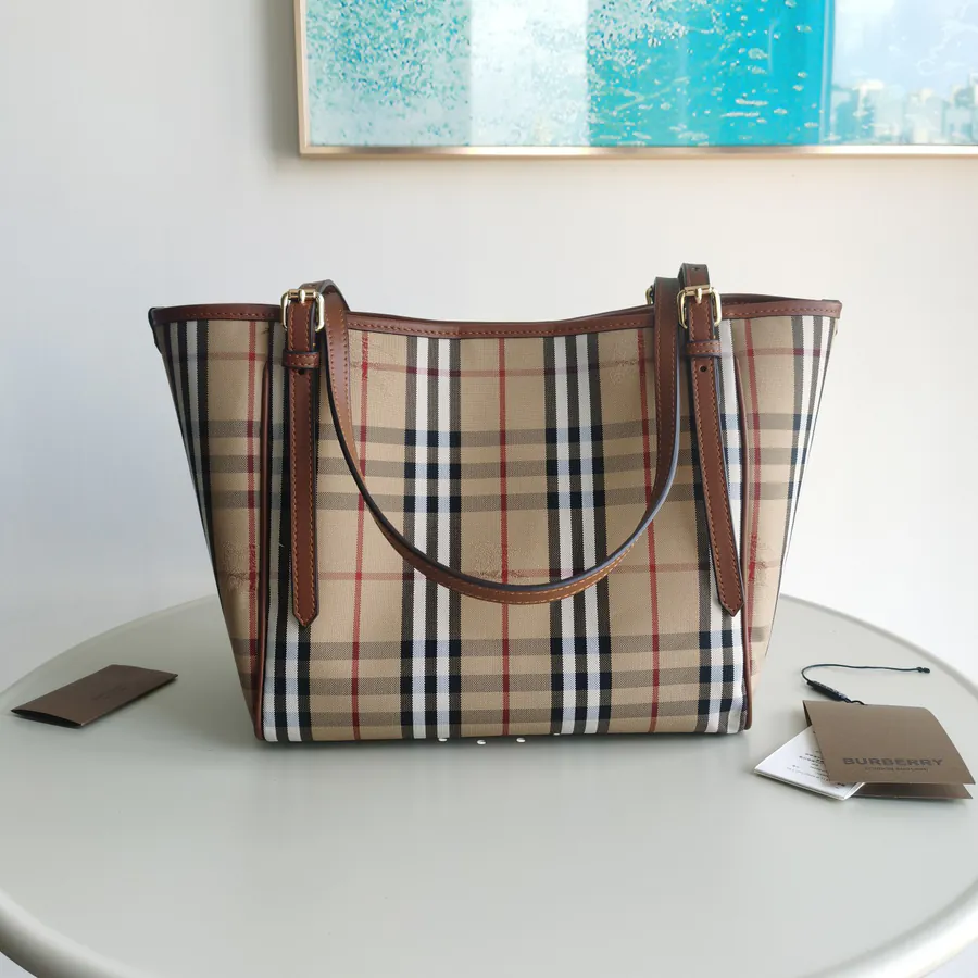 Burberry Classic Check Bucket Bag