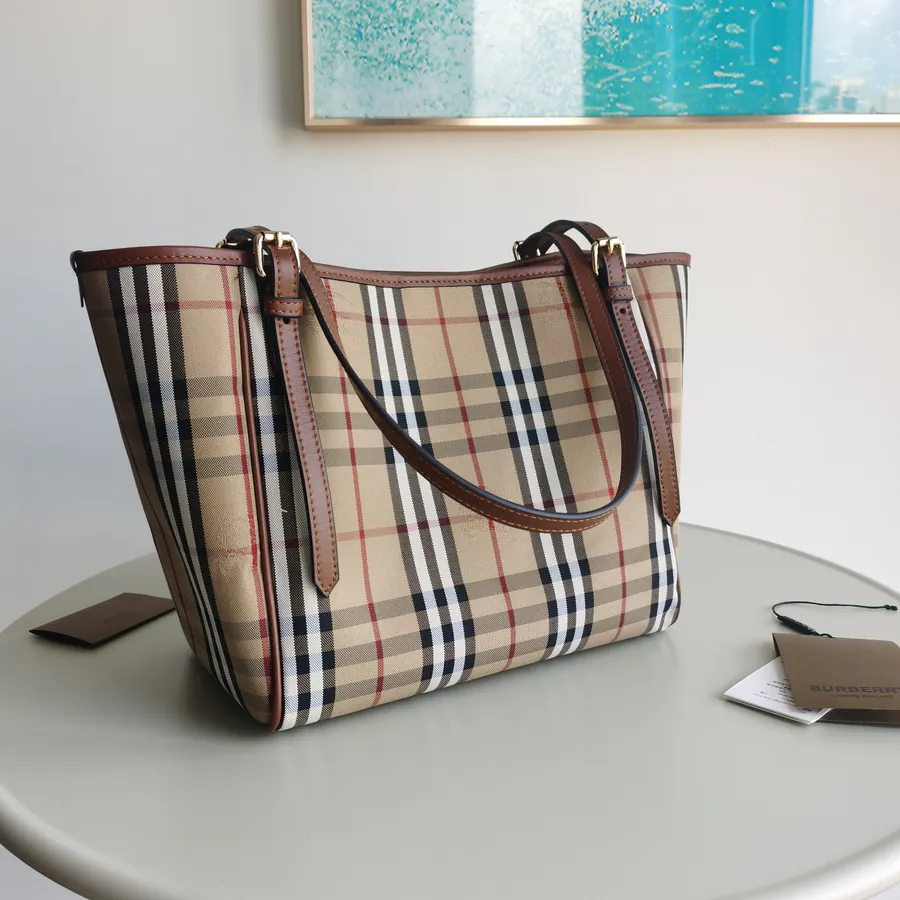 Burberry Classic Check Bucket Bag