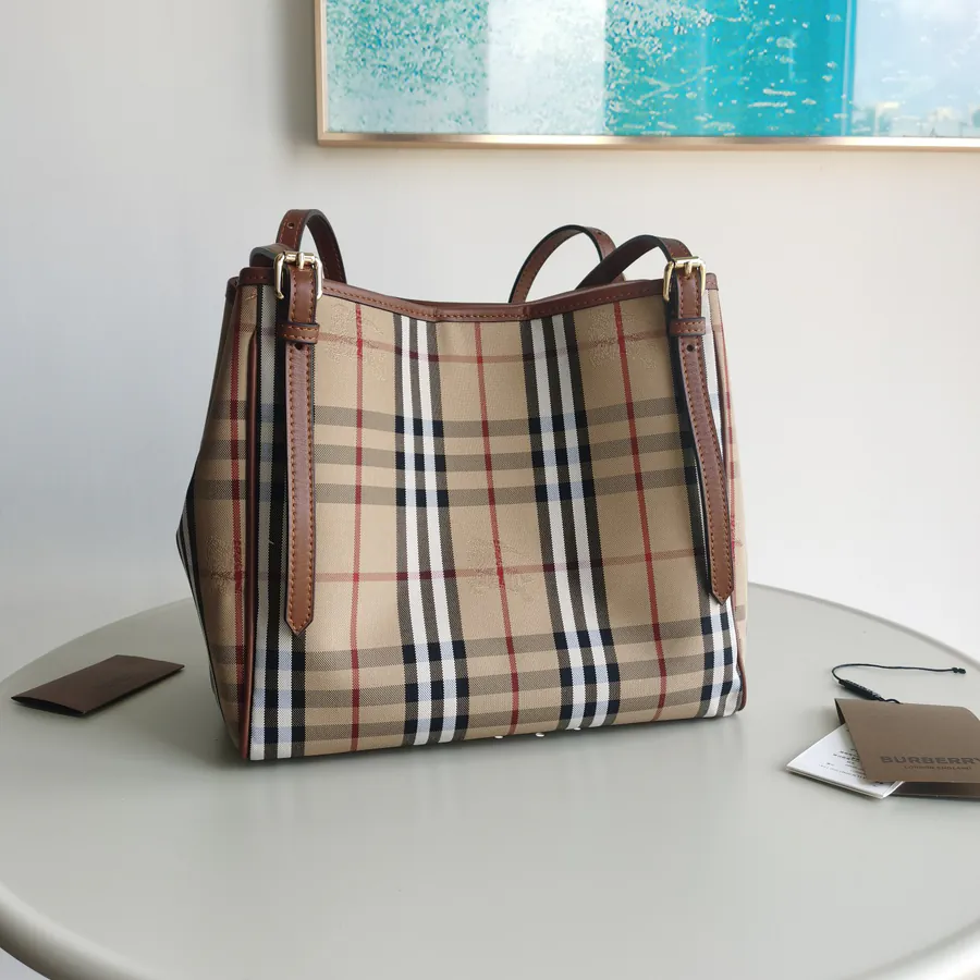 Burberry Classic Check Bucket Bag