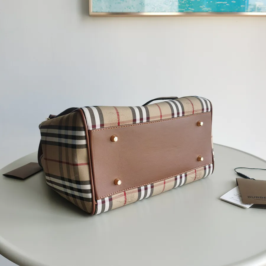 Burberry Classic Check Bucket Bag