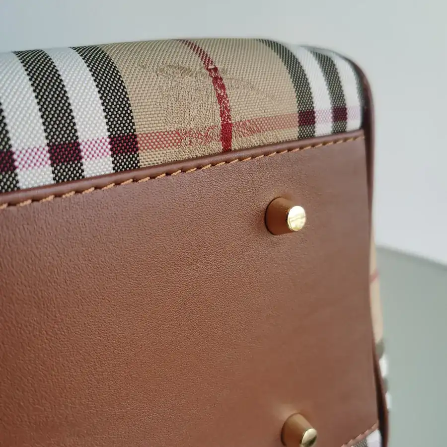 Burberry Classic Check Bucket Bag