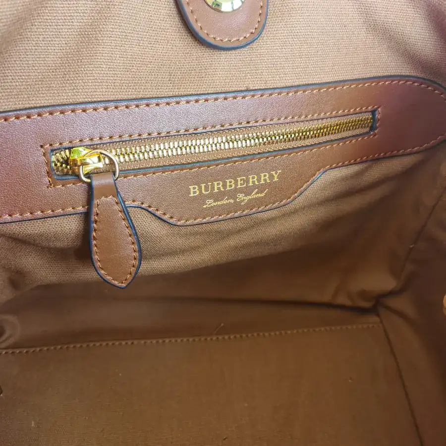 Burberry Classic Check Bucket Bag