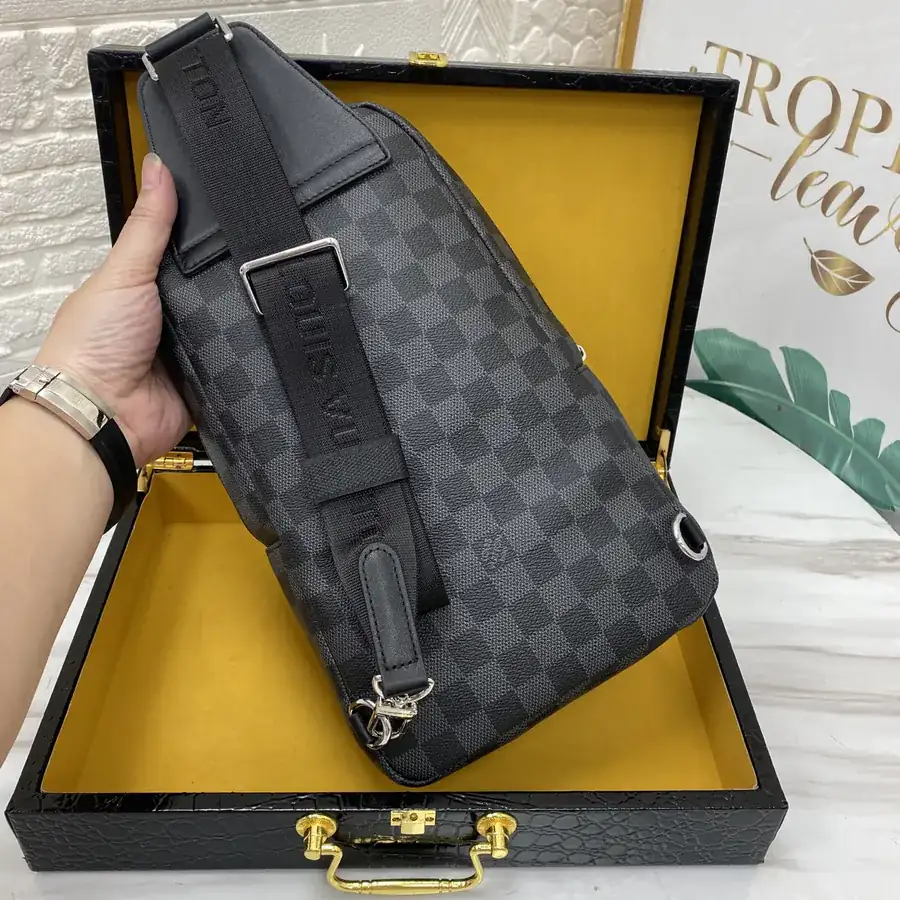 Avenue Shoulder Bag in Damier Infini