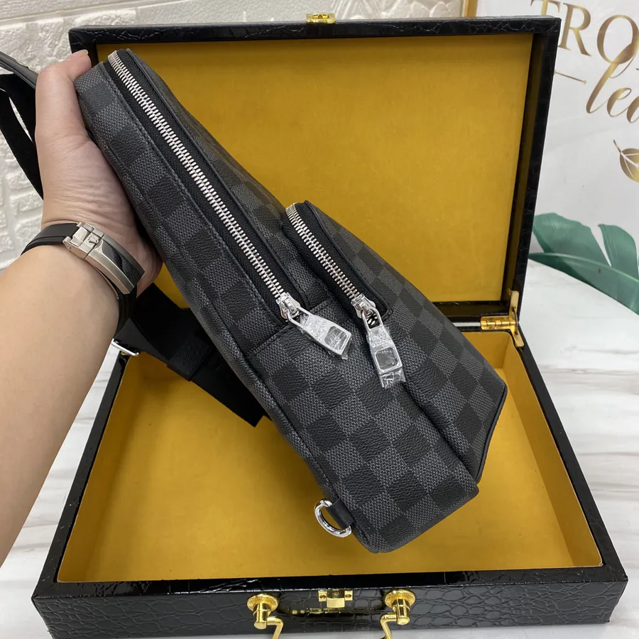 Avenue Shoulder Bag in Damier Infini