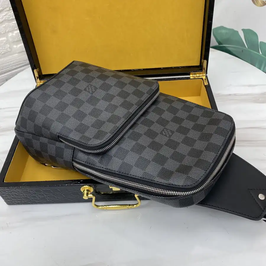 Avenue Shoulder Bag in Damier Infini