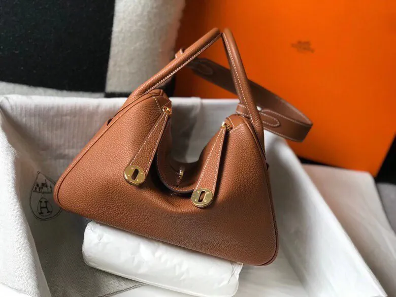 Hermès Lindy in Genuine Calfskin
