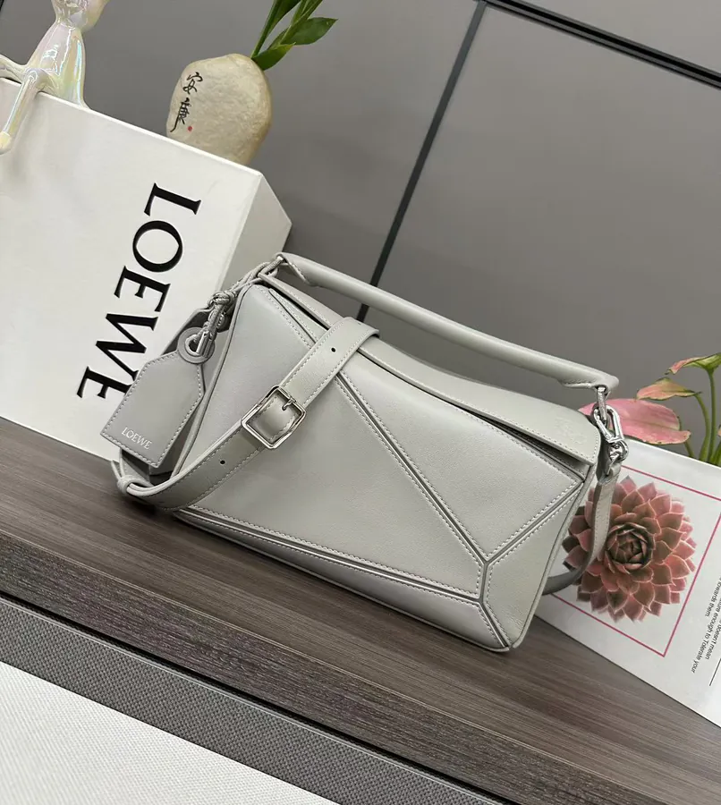 LOEWE Featherlight Puzzle Small Handbag