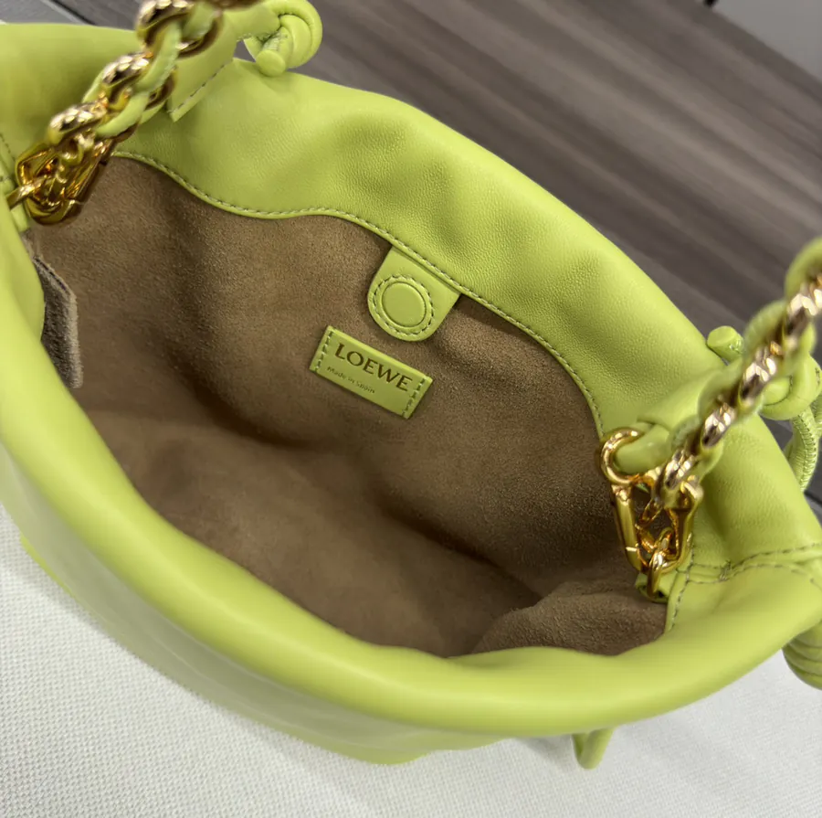 Mini Soft Nappa Sheepskin Flamenco Purse