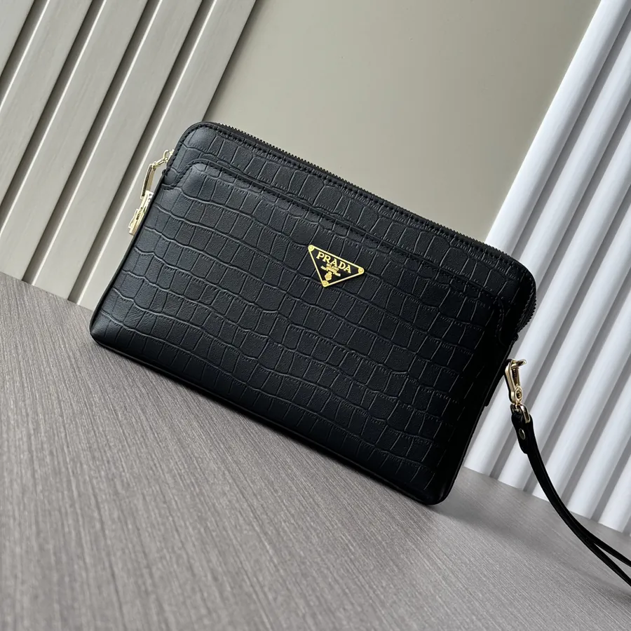 Prada Password Lock Tote Premium Leather, High end Design