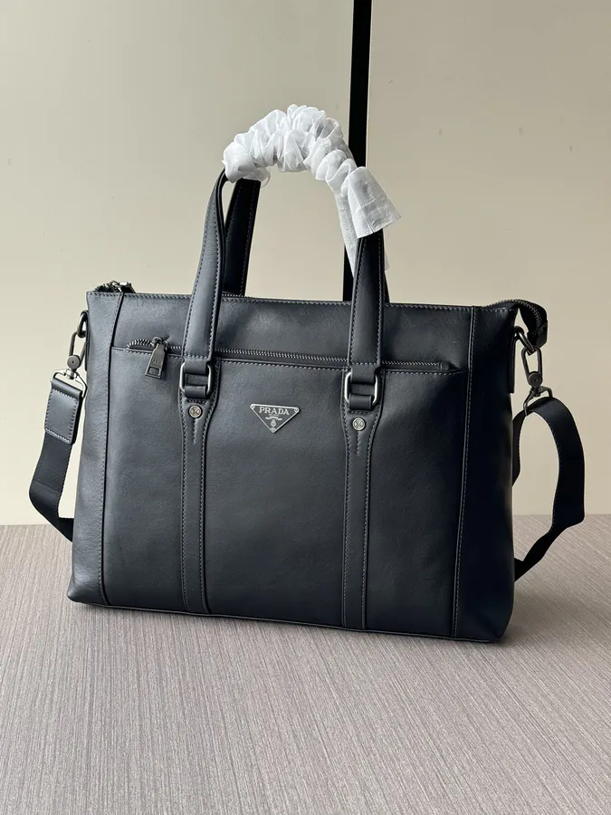 Prada Premium Briefcase 335 1A, Black