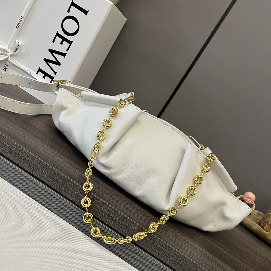 L Family New Mini Calfskin Strap Chain Paseo Handbag
