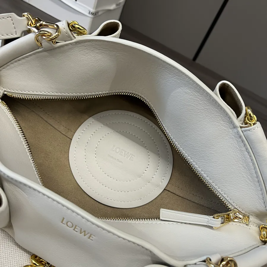 L Family New Mini Calfskin Strap Chain Paseo Handbag