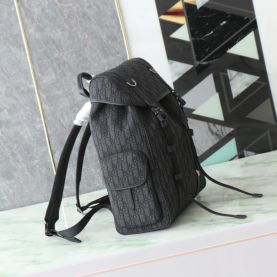 Hit The Road Flip Top Backpack Black