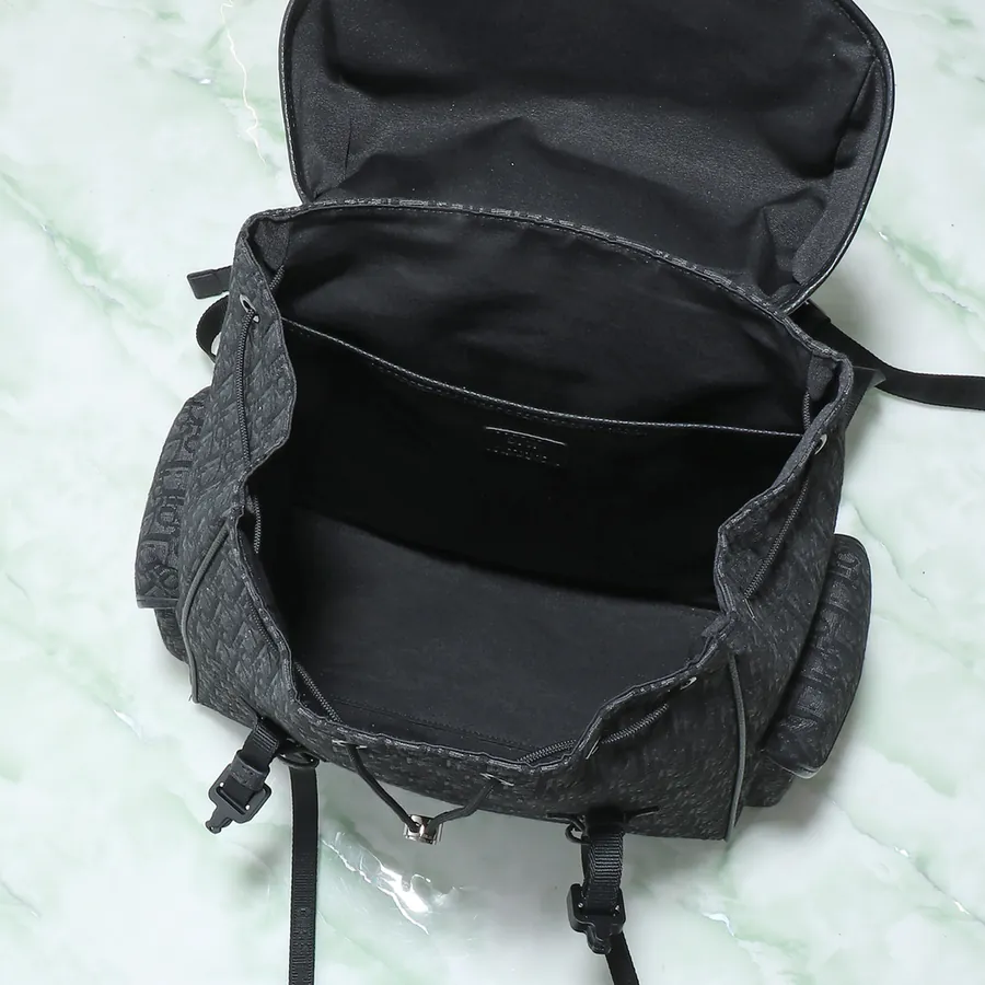 Hit The Road Flip Top Backpack Black