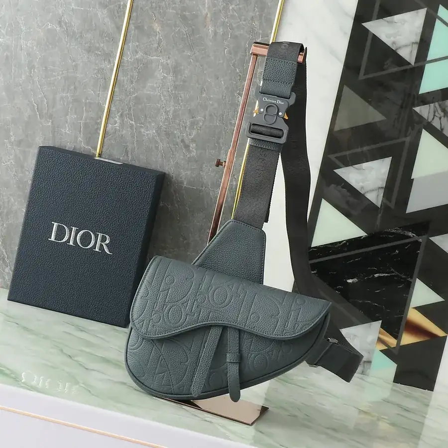 Gravity Print Satchel in Grained Calfskin