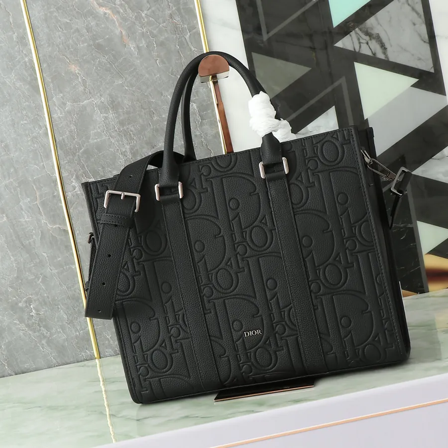 Dior Gravity Print Bucket Bag Medium