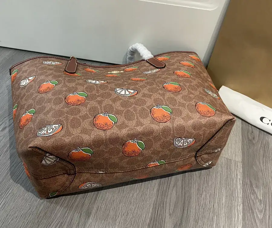 Summer Fruit Tote Bag Strawberry, Lemon, Orange