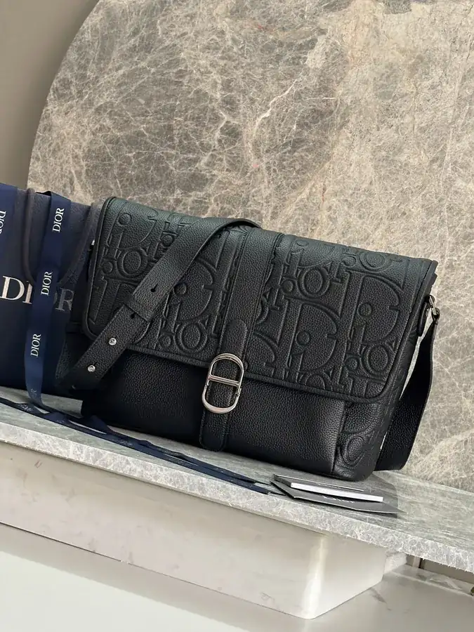 Dior Daily Large Briefcase with Magnetic Clasp
