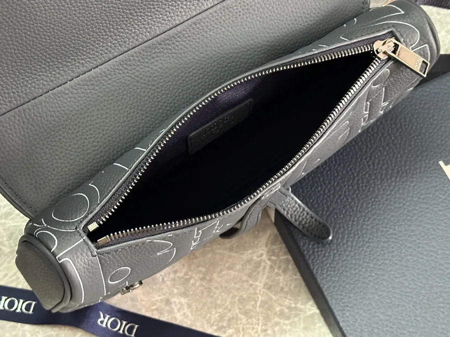 Gravity Outline Satchel Navy Blue, Classic Design, Adjustable Shoulder Strap