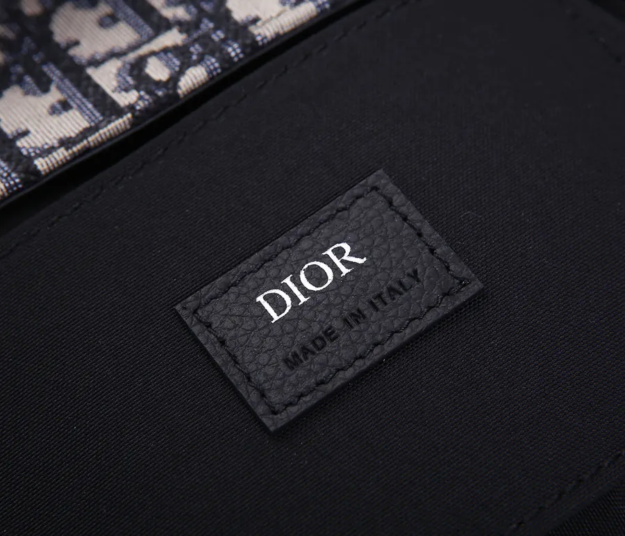 Dior 2020 Men's Monogram Canvas Bucket Bag