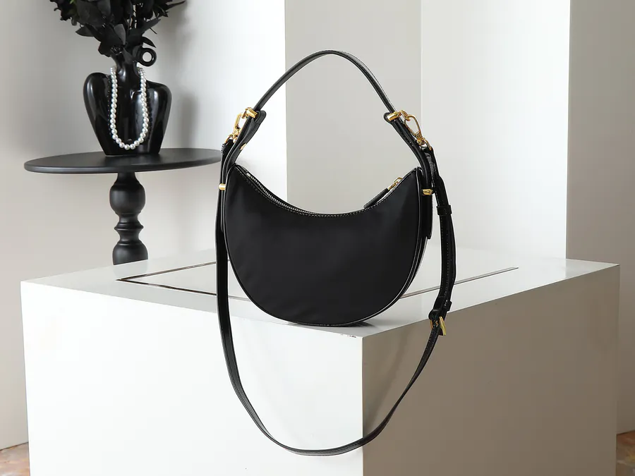 Moon Handbag 1BC194 with Adjustable Straps