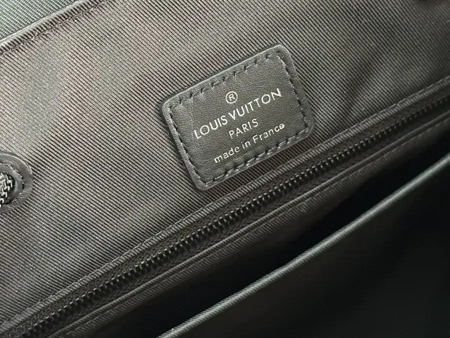 Christopher Mini Backpack with Monogram Eclipse Reverse Canvas and Leather Trim