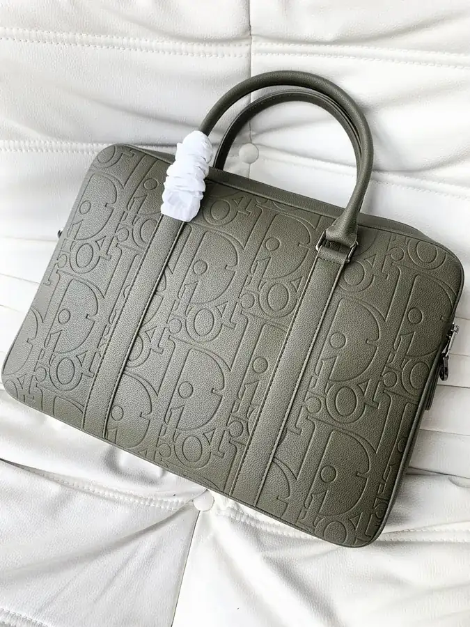 Dior New Men's Briefcase with Adjustable Strap