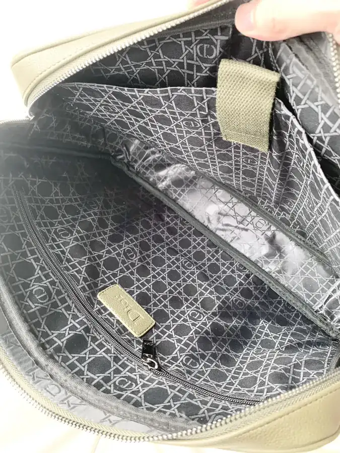 Dior New Men's Briefcase with Adjustable Strap
