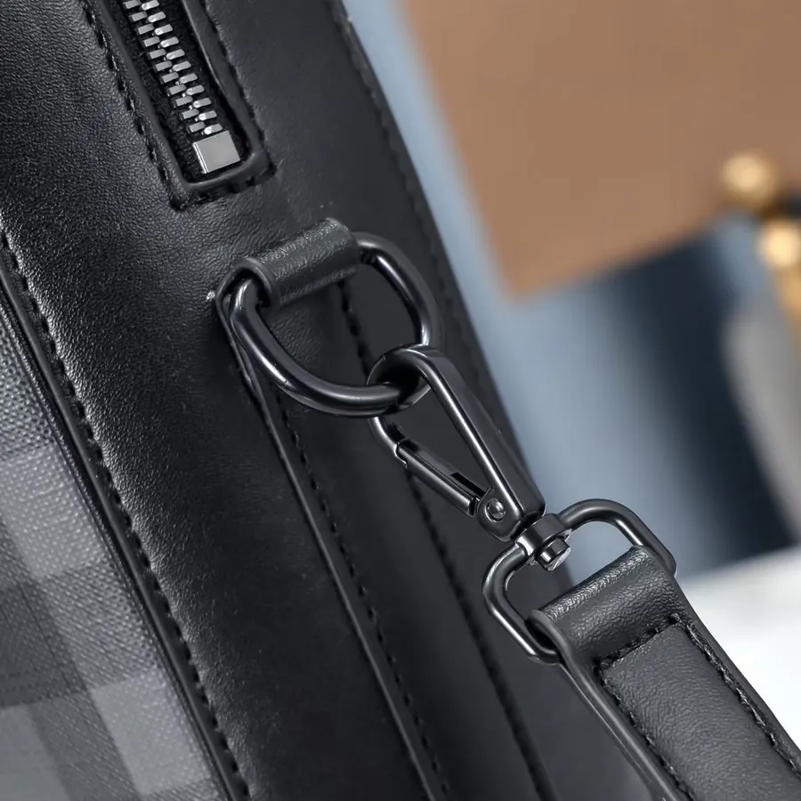 Burberry 250 Model Men's Bag Premium Quality with Multiple Compartments