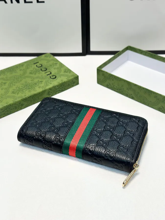 Gucci Single Zip Tote Black