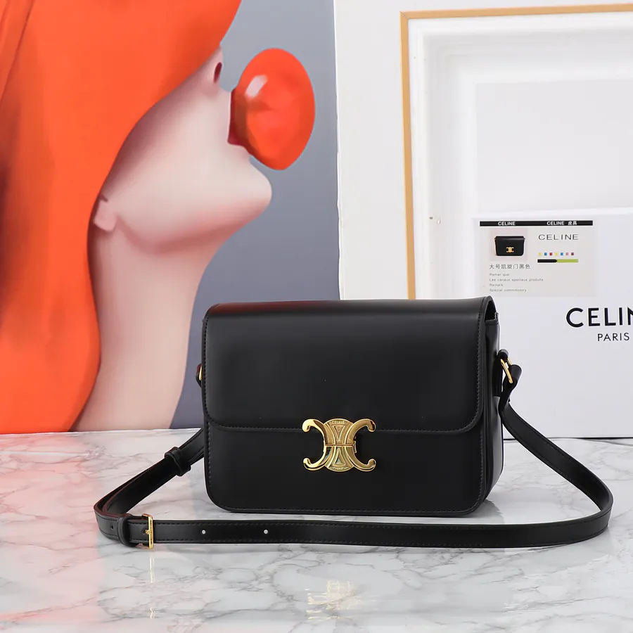 Celine Triomphe Vintage Bucket Bag