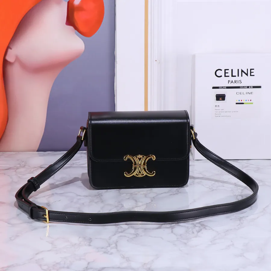 Celine Triomphe Vintage Bucket Bag