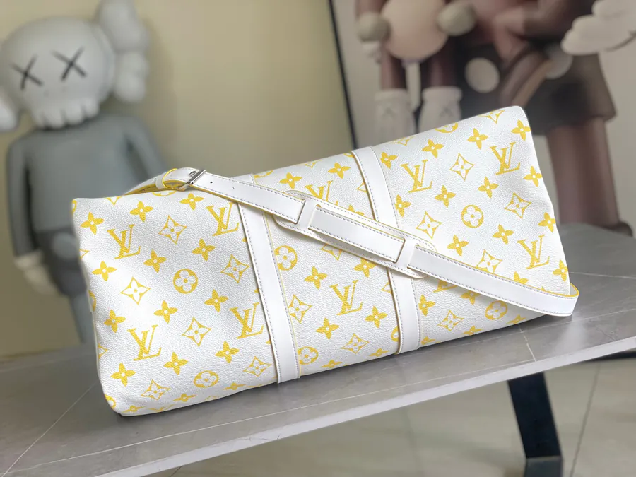 Chanel Keepall Bandoulière 50 in Monogram Bandana Pattern