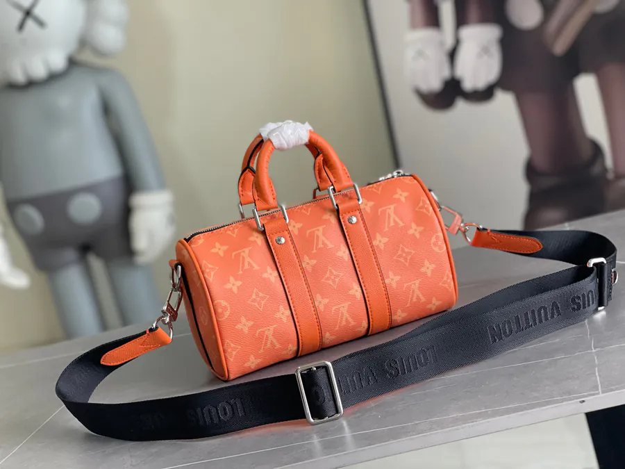 Louis Vuitton Keepall 25 Orange Flower Pillow Bag