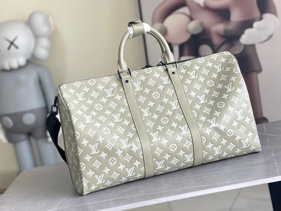 Top Original Keepall 50 Travel Bag with Shoulder Strap