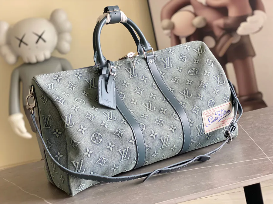 Louis Vuitton Keepall Bandoulière 50 Travel Bag