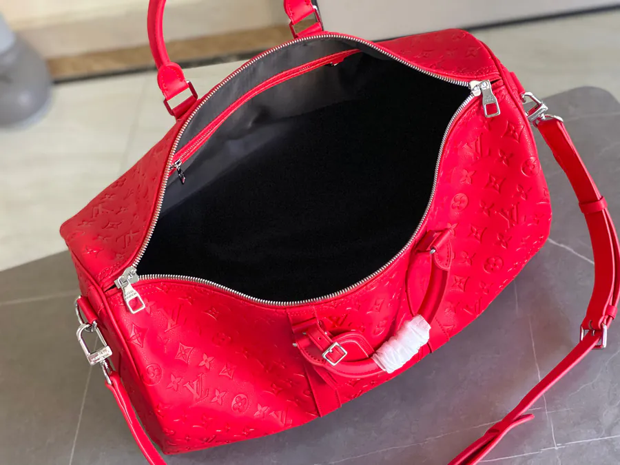 Monogram Shadow Keepall Bandoulière 50 Travel Bag