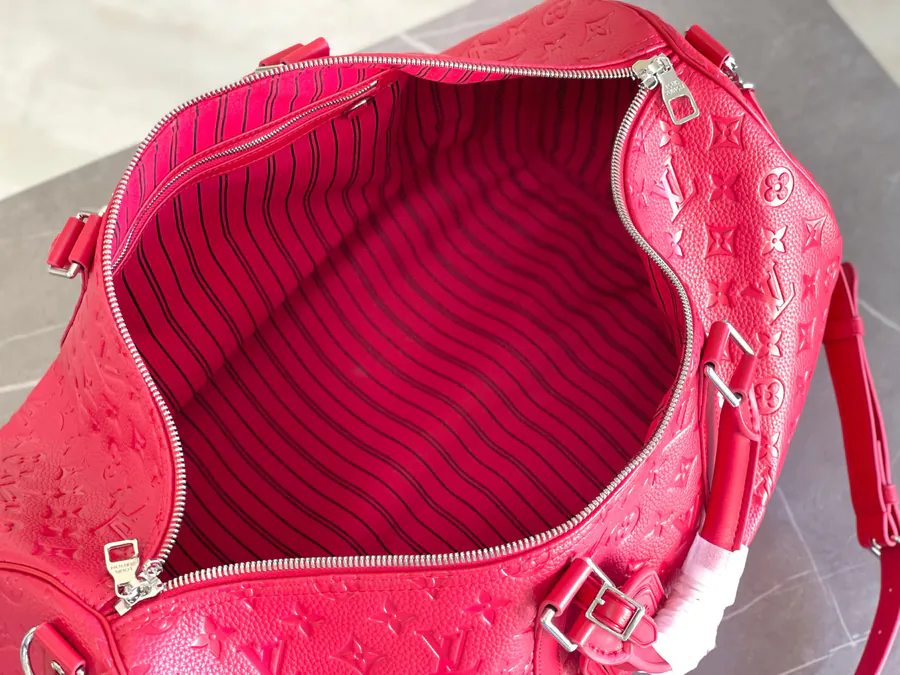 Monogram Shadow Keepall Bandoulière 50 Travel Bag