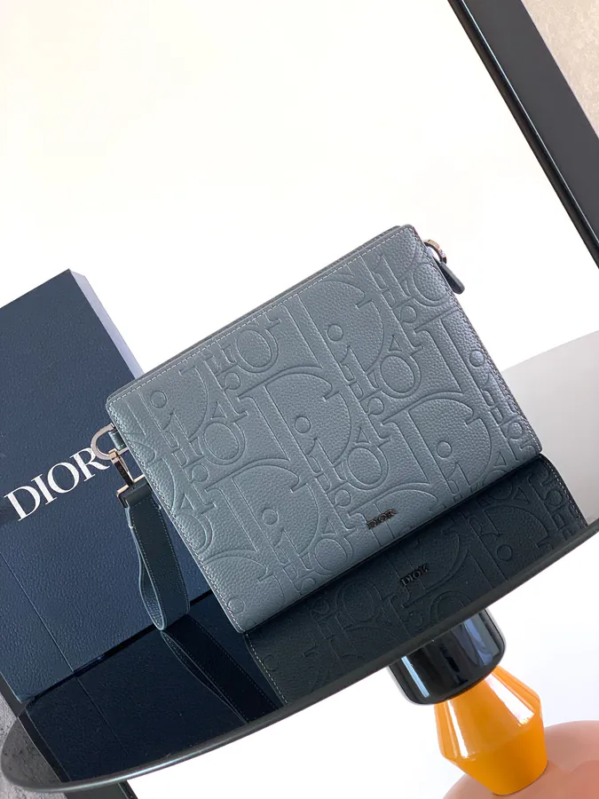 Dior 310 Handbag Bucket Bag with Grained Calfskin
