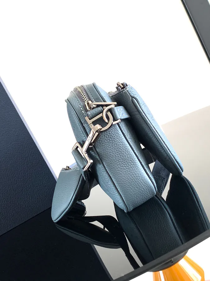 Gravity Print Leather Satchel Set