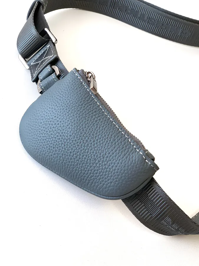Gravity Print Leather Satchel Set